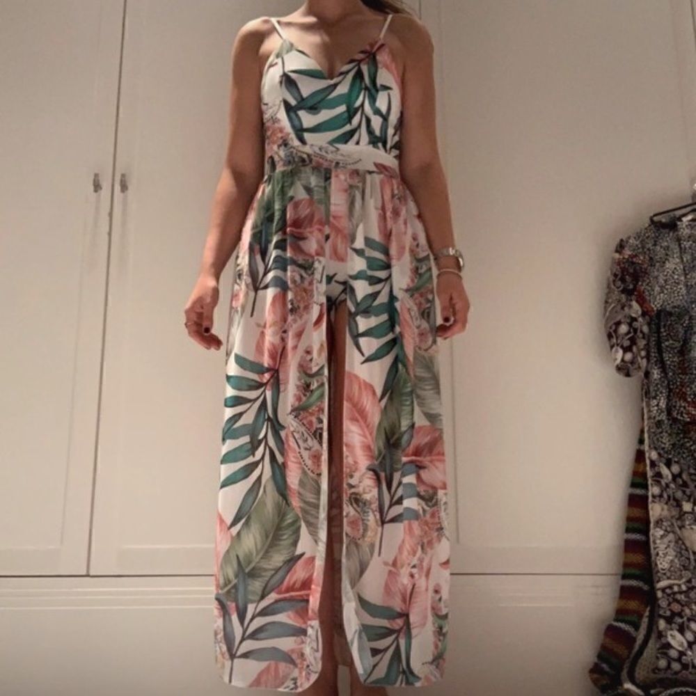 NWOT Combo floral dress short S - Picture 4 of 13